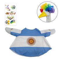 Patio Lawn Goose Costume Set with National Flag Design Includes Decorative Outfit and Accessories for Outdoor Yard Decoration One Size