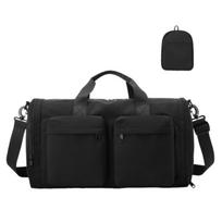 Large Capacity Travel Duffel Bag Waterproof Carry-On Crossbody Bag Sports Fitness Bag  Short Trip juoda