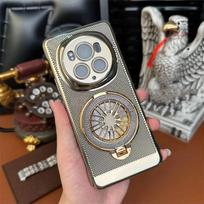 For Huawei Honor Magic 6 Pro Case Hard PC With Ring Heat dissipation Protective Back Cover Case For Magic 5 6Pro Phone Shell For Magic 6 Pro auksas