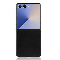 case for Samsung Galaxy Z Flip 7 FE Litchi pattern phone case protective cover hard shell full coverage Anti-Fingerprint plain Galaxy Z Flip7 juoda