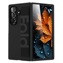 Luxury Ultra-thin Matte Silicone Wrist Strap Phone Case for Samsung Galaxy Fold 7 6 5 4 3 5G Folding Shockproof Hard Back Cover Galaxy Z Fold7 juoda