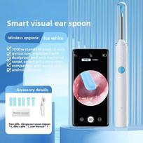 Ear Wax Removal Tool Camera 9999W HD Camera and 6 LED Lights Ear Cleaner with Camera Endoscope Ear Cleaning kit for Adult balta