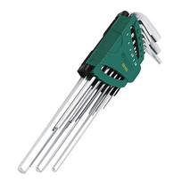 SATA 9-Piece Extra-Long Hex Key Set 1.5-10mm
