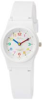 Analog Waterproof Urethane Strap Watch White Multicolor [Citizen Q&Q] VS21-001 Women's