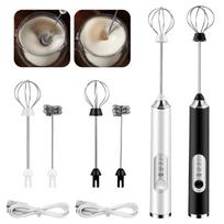Electric Mixer Milk Frother Kitchen Tools Coffee Products Matcha Whisk Utensil Portable Iced Maker Blender for Baby balta