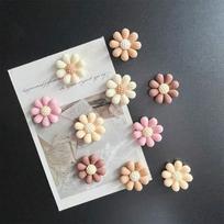 10 vnt. Šaldytuvo magnetų, Gėlių šaldytuvo magnetai, Kawaii dekoratyviniai magnetai, Personalizuotas šaldytuvo magnetas virtuvei, biurui