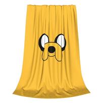 Jake the Dog Adventures Time Blanket Cartoon Anime Plush Awesome Soft Throw Blanket for Bedding Lounge Autumn/Winter 30x40in