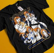 Orihime Inoue Shirt Bleach Anime Tshirt Aizen T-Shirt Ichigo Bankai Yhwach Tee 4XL