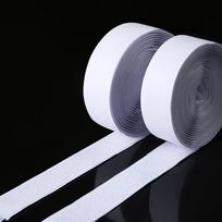 3M/Pairs 16/20/30/50mm Adhesive Fastener Tape Sew on Hook and Loop Tape Nylon Magic Sticker Fabric Tape Sewing Accessories White 16mm balta