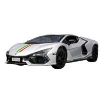 NEW 1/24 Lamborghini Revuelto Supercar Alloy Model Car Toy Diecasts Metal Casting Sound and Light Car Toys for Children Vehicle pilka spalva