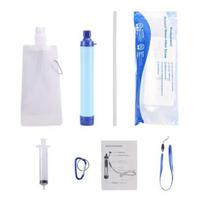 Personal Water Filter Straw Portable Water Purifier Outdoor Camping Hiking Backpacking Emergency Survival Filtration System balta