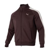 PUMA T7 Jackets Men's Dark Brown Stand Collar Moderate Other 631858-31 XL