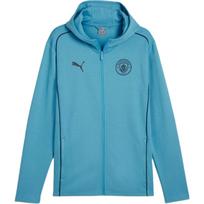 PUMA Manchester City SS24 Manchester City Laisvalaikio striukė su gobtuvu Vyriškos striukės ir paltai Vyriška jūros mėlyna 777565-31 XL blue