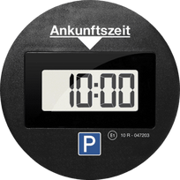 Needit PARK LITE One Electric Parking Disc Registration, Black