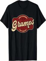 Vintage Gramps Like A Grandpa But Cooler T-Shirt S įvairiaspalvis