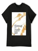 Kintsugi Classic T-Shirt Anime Shirt Oversizeds Kawaii Clothes Luxury T-Shirt unisex Tall T Shirts S įvairiaspalvis