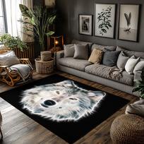 Tuniu Moon Phase Rug Anti-Slip Floor Mat Living Room Bedroom Home Decor Indoor Outdoor Doormat 50x80cm