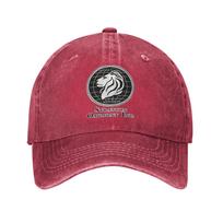 Washed Baseball Cap Strattons Oakmont Logo Summer Trucker Hat For FeUnisex Unisex  Design Print Outdoor Sport Sun Baseball Caps One Size pink