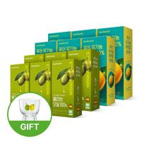 Organic Olive Oil & Lemon Juice Ole Shot Set (Cross-and-Match 6+6) 84-Day Supply of Extract