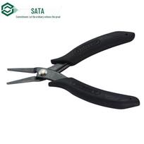 SATA 75121 Anti-static Smooth Jaw Flat-Nose Pliers 5 inches