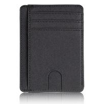 RFID Blocking Leather Wallet Credit Holder Purse Money Case for Men Women My28 21 Dropshipping