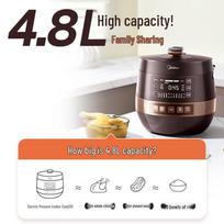 Midea Smart Multi-function Electric Pressure Cooker CN plug (adapter included)