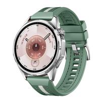 Huawei Watch GT 6 GT6 Pro 46mm Watch 5 4 Pro GT5 4 3 2 Pro Belt Official Nylon Bracelet Bands For22mm Composite Silicone Strap žalia