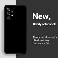 Liquid Silicone Cover For Samsung Galaxy A52 A72 A33 A53 A73 A12 A22 A32 A13 A23 A14 A15 A24 4G A34 A54 A25 5G Protect Case A33 5G juoda