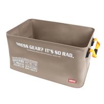 DRESS Waterproof Carry Cargo 72L Beige Tackle Cargo Wader Large Waterproof - Box, Container, Storage, Capacity, Foldable, smėlis