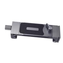 Tablet Mount Aluminum Alloy Silicone Pad 120 to 230mm Clamping Range Multifunctional Tablet Holder black