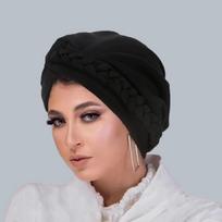 Musulmoniška pintų turbanų kepuraitė moterims Elastingas apvyniojamas dangalas Vėžio chemoterapijai Islamo Arabų Kepurė Galvos apdangalas Skrybėlė Plaukų slinkimo Kepuraitė Kepurės