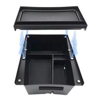 ABS Car Armrest For Kia EV3 Armrest Under Storage Box Organizer Holder Tray Car Central Card Coin Stowing Tidying juoda