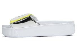 PUMA Platforminis šlepetė Tz 'Baltas Sidabrinis' Moteriškas 369421-01 39