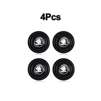 4Pcs Car Door Anti-shock Pad Anti-noise Buffer Gasket Auto Interior For Skoda Kamiq Kodiaq Karoq Octavia Fabia Rapid Yeti Scala