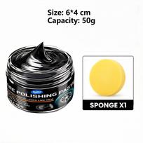 Car Plastic Restorer Interior Polish Wax Anti-Aging Renovator Scratch Repair Tire Shine Leather Care Cream for Auto Detailing 50g juoda