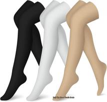 Outdoor Over-the-Knee Compression Socks: Elastic, Warm, Extended Thigh-Highs Large/Extra Large