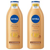 Nivea Q10 Ujędrniająco Brązujący Balsam Nawilżający Do Ciała 400 Ml X2