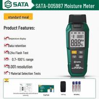 SATA High Precision Wood Moisture Meter (CN version)