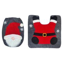 Christmas Gnome Toilet for Seat Cover Rug Set Household Party Decor Supplies for New Year Wedding Birthday Party Decor 1