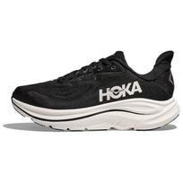 HOKA ONE ONE CLIFTON 10 Slip Resistant Abrasion Resistant Low top Running Shoes Women's Black White 1162050-BWHT 36.5 white