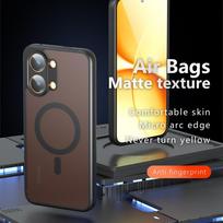 For Poco X8 Pro Max Case Skin Friendly Magnetic Matte Frosted Translucent Airbag Drop-proof Non-yellowing Anti-Fingerprint Cover Poco X8 Pro