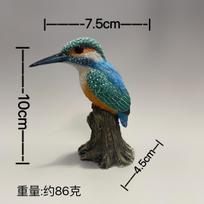 Dekoratyviniai Paukščiai Kingfisher Dervos Figūrėlės Papuošalai Rankų Darbo Modelis Amatai Namų Dekoracijos Originalus Specialus Paukštis Namų Dekoras white