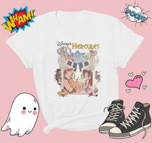 90s Disney Hercules Tshirt T shirt Men Women Unisex Tshirt G776 Unisex T-Shirt XXXL