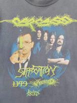 90s Carcass Suffocation Sun Tour Band Charcoal Unisex T shirt Vtg NH24587 Unisex T-Shirt S