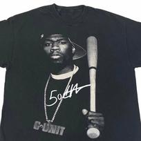 50 Cent Rapper T-shirt Black Unisex All Sizes S to 5XL Unisex T-Shirt L