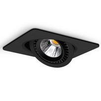 LED apatiniai šviestuvai 360° pasukami COB lempos kvadratiniai pritemdomi įleidžiami lubų LED prožektoriai AC85-265V 5W 7W 12W vidaus apšvietimas 5W dimmer&Natural White