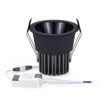 AC85-265V COB Lemputės taškinis LED plafonas, įjungiamas LED apatinis apšvietimas aliuminio lubų lempa koridoriaus virtuvės namų dekoravimas 12w&Natural White