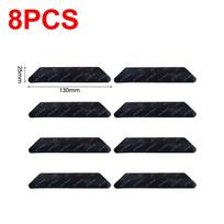 24/8pcs Self-adhesive Carpet Stickers Reusable Washable Non-slip Rug Tape Carpet Fixed Sticker Bathroom Floor Mat Patch Grippers