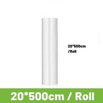 Vakuuminiai maišeliai maistui Vakuuminis maisto sandariklis Maistą ilgai šviežią išlaikantys maišeliai Vakuuminio pakavimo aparatui 12+15+20+25+30cmX500cm Rulonai Partija