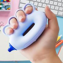 Hand Grip Strengthener for Kids Finger Ball Strengthening 10–15 lbs Exerciser mėlyna
